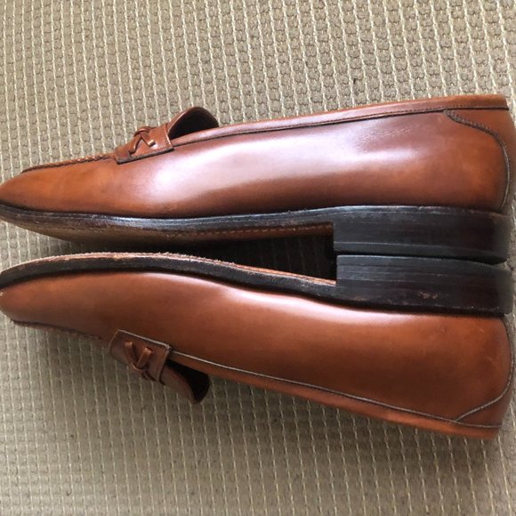 Allen Edmonds Barrington Men\'s Tan Slip on Loafers main image 7